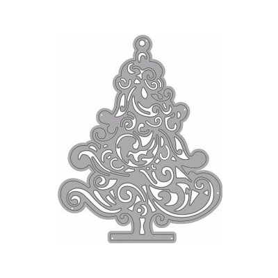 Wiler Vyřezávací šablona Vánoční stromeček 1 ks – Zboží Dáma