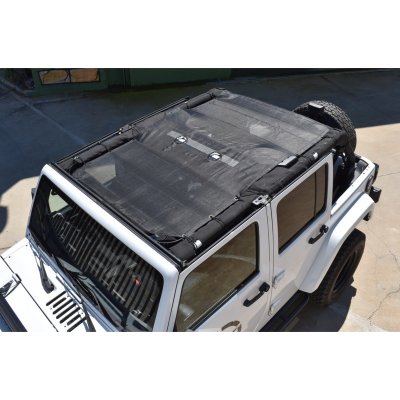 Bikini Top, Černá, 4 Dveře, Dlouhý, Jeep Wrangler JK – Zboží Mobilmania