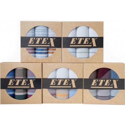 Pánské kapesníky Etex M42 3 ks – Zboží Dáma