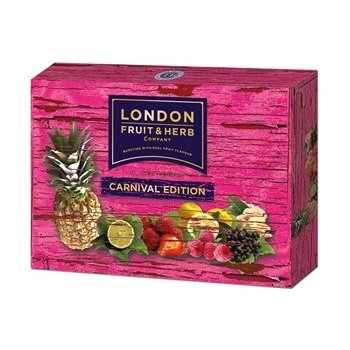 London Herb Carnival Pack display ovocných čajů 6 x 5 x 2 g