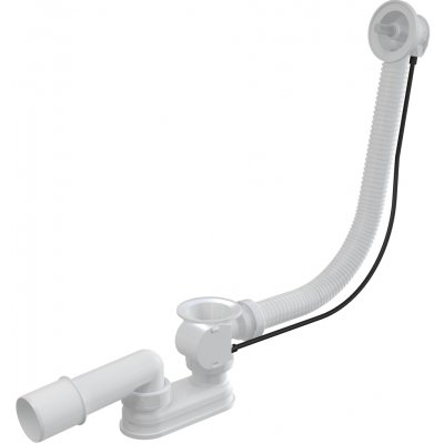 SAT Vanový automat - tělo k vaně DN50 SAT 8,5 cm chrom plast SATAVA SATAVA – Hledejceny.cz