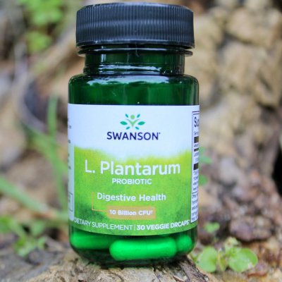 Swanson L.plantarum podpora střev 30 rostlinných kapslí