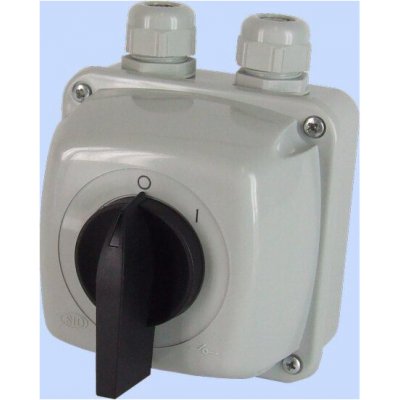 Elektromet Vačkový spínač 0-I 3P 16A v krytu IP65 Arc 16-13 921617 – Hledejceny.cz