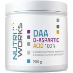 NutriWorks DAA D-Aspartic Acid 200 g – Hledejceny.cz