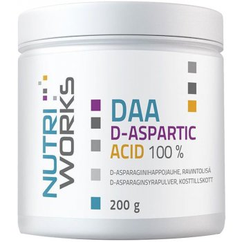 NutriWorks DAA D-Aspartic Acid 200 g