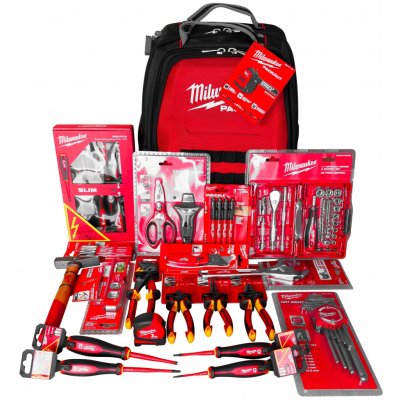 Milwaukee Packout Batoh s elektrikářskou sadou 4932498407 – Sleviste.cz