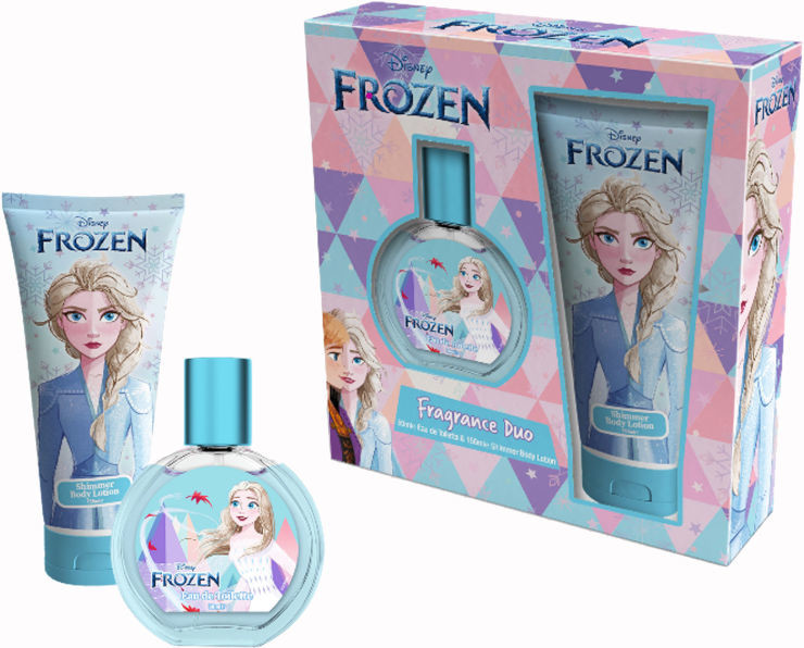 Disney Frozen Elsa EDT 50 ml + třpytivé tělové mléko 150 ml dárková sada