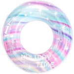Senzanakupy Nafukovací duhový kruh s flitry 70 cm – Zboží Dáma