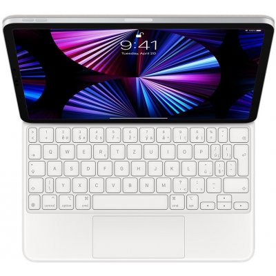 Apple Magic Keyboard for iPad Pro 11-inch (3rd generation) and iPad Air (4th generation) - Czech - White – Sleviste.cz