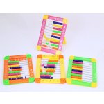 JUNIOR Počítadlo plastové 10,5x14,5x8,5 cm mix 3 barev – Zboží Mobilmania