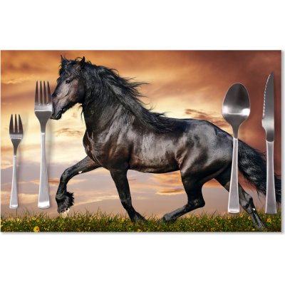 Sablio prostírání Friský kůň 40x30cm – Zboží Mobilmania
