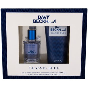 David Beckham Classic Blue toaletní voda pánská 40 ml