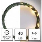 Emos D3AW03 LED vánoční nano řetěz zelený – Sleviste.cz