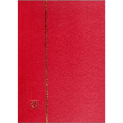 LEUCHTTURM Album na známky BASIC, A4, 64 černých stran Barva: Červená – Sleviste.cz