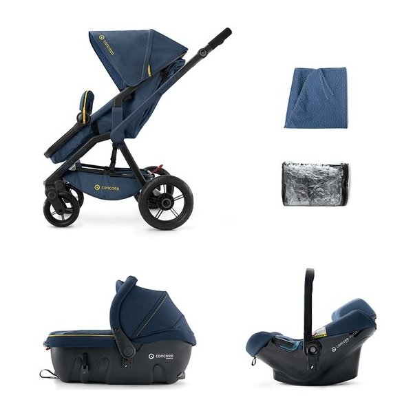 Kočárek Concord Travel set Wanderer Denim Blue 2017