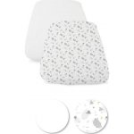 CHICCO prostěradlo Next2Me Forever 2 ks Grey sheep bílé 28x4x28 – Sleviste.cz