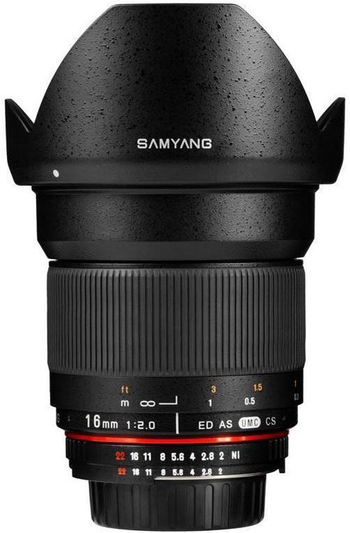 Samyang 16mm T2.2 VDSLR ED AS UMC CS Fujifilm X