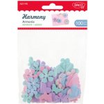 dekorace pěnová samolepící (100ks) – Zboží Dáma