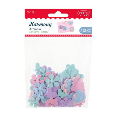 dekorace pěnová samolepící (100ks) – Zboží Dáma