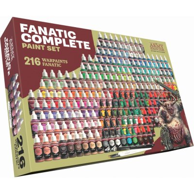 Army Painter: Warpaints Fanatic Complete Set – Zboží Mobilmania