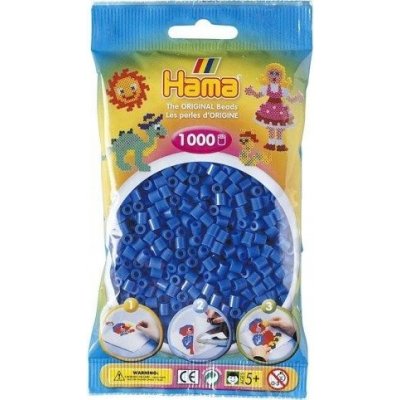 Hama H207-09 Světle modré korálky 1000 ks – Zboží Dáma