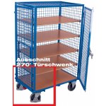 Variofit s policemi a drátěnými stěnami sw-800.411 – Zboží Mobilmania