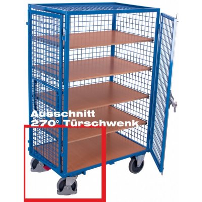 Variofit s policemi a drátěnými stěnami sw-800.411 – Zboží Mobilmania