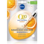 Nivea Q10 Plus C Anti-Wrinkle + Energy 10 minutová textilní pleťová maska 1 ks – Zboží Dáma