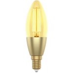 WOOX R5141, designová smart žárovka E14 230V, WiFi, svíčka C37, 470lm, Tuya – Hledejceny.cz