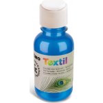 Barva na textil Primo 125 ml Metalická modrá – Zboží Dáma