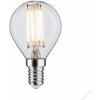 Žárovka Paulmann LED kapka 5 W E14 čirá teplá bílá
