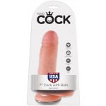 Pipedream King Cock 7" Cock with Balls – Zboží Dáma