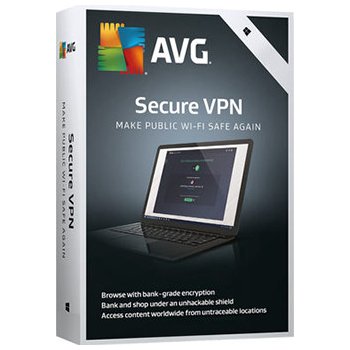 AVG Secure VPN na 12 měsíců (10 zařízení), elektronická licence, GSVEN12EXXA010