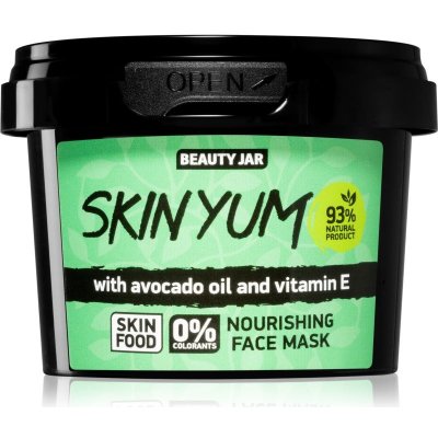 Beauty Jar Skin Yum hydratační a vyživující pleťová maska 100 g – Zboží Mobilmania