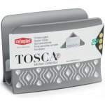 STEFANPLAST Plastový stojánek na ubrousky Tosca bílý/šedý – Zboží Živě