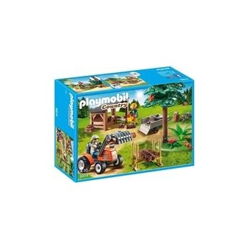 Playmobil 6814 Dřevorubec s Traktorem