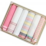 Ëtex Dámské látkové kapesníky VASSINI - 6 kusů růžové – Hledejceny.cz