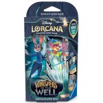 Disney Lorcana TCG Whispers in the Well: Starter Deck Sapphire & Steel – Zboží Mobilmania