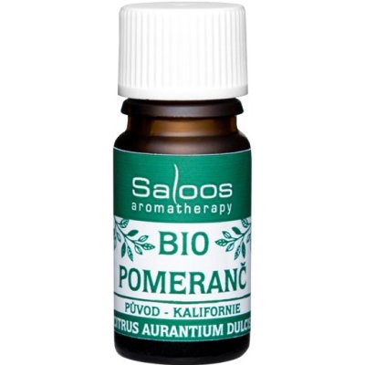 Saloos bio esenciální olej POMERANČ pro aromaterapii 5 ml – Zbozi.Blesk.cz