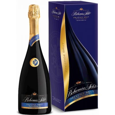 Bohemia Sekt Prestige Brut 12,5% 0,75 l (karton) – Zboží Mobilmania