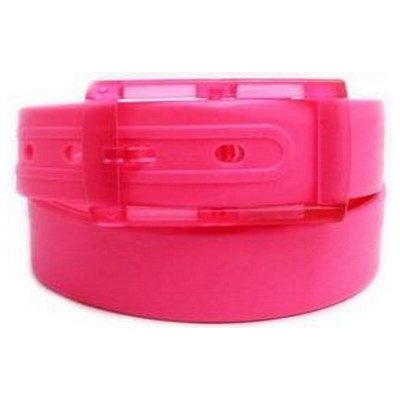 Růžový silikonový pásek Gum