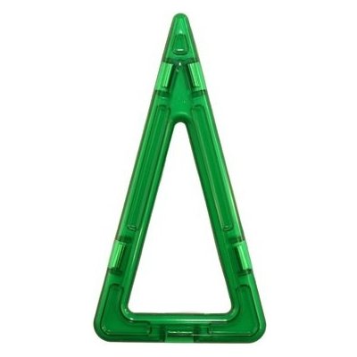 Magformers Vysoký trojúhelník zelený 1 ks – Zboží Mobilmania