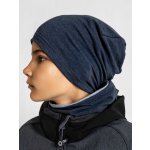 Unuo dětská čepice z teplákoviny spadená Grafitová šedá – Zboží Mobilmania