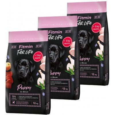Fitmin dog For Life Puppy 3 x 12 kg