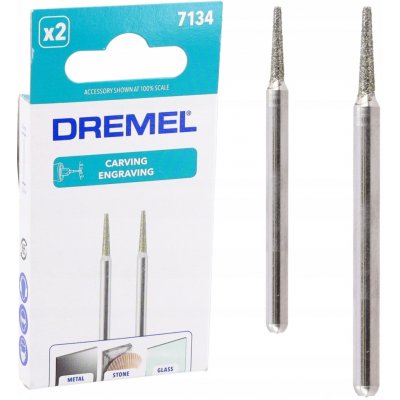 Dremel 7134 fréza diamantová 2,0mm/2 ks – Sleviste.cz