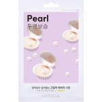 Missha Airy Fit Sheet Mask Pearl plátýnková maska s výtažkem z perel 19 g – Zboží Dáma
