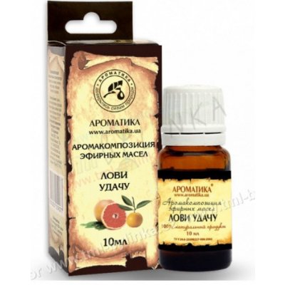 Aromatika kompozice éterických olejů chyť si svůj úspěch 10 ml – Hledejceny.cz