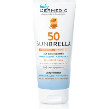 Dermedic Sunbrella Baby minerální ochranný krém na obličej SPF50 50 g