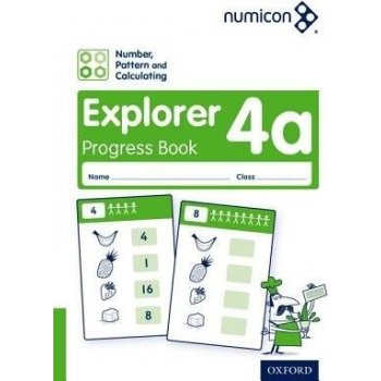 Numicon: Number, Pattern and Calculating 4 Explorer Progress Book A Pack of 30 Campling Jayne