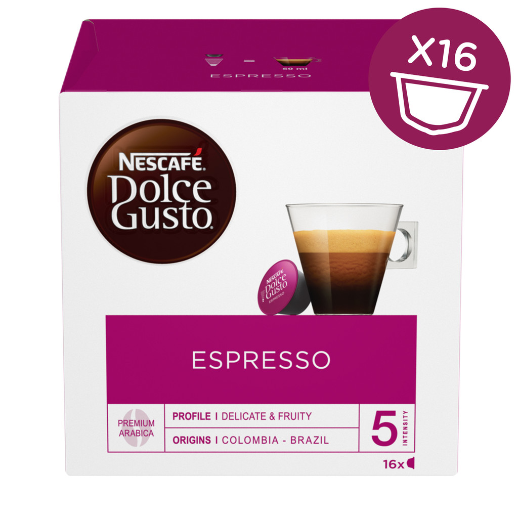 Nescafé Dolce Gusto Espresso kávové kapsle 16 ks od 114 Kč - Heureka.cz